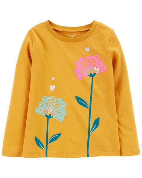 Baby Flower Jersey Tee