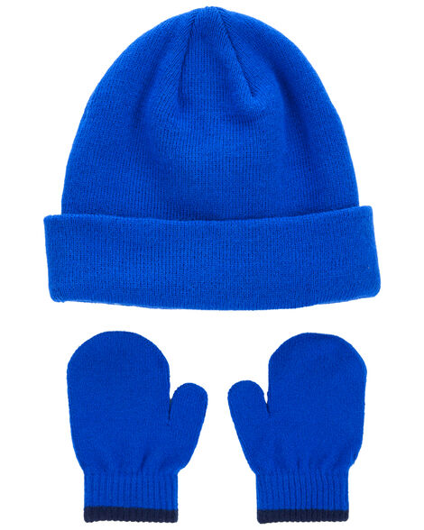 Toddler 2-Pack Beanie & Mittens