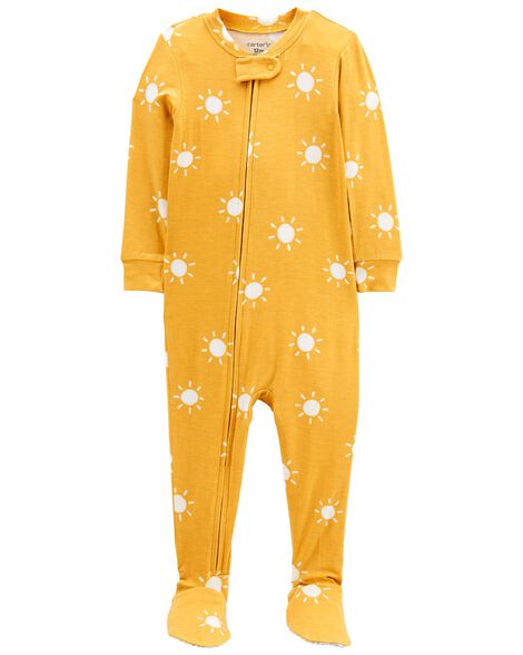 Baby 1-Piece Sun LENZING™ ECOVERO™ Footie PJs