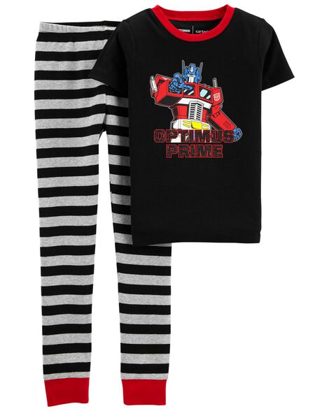 Kid 2-Piece Optimus Prime 100% Snug Fit Cotton PJs