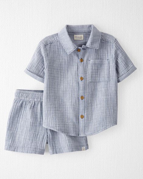 Toddler 2-Piece Organic Cotton Gauze Set