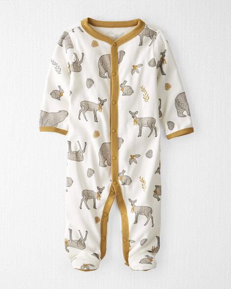 Baby Organic Cotton Snap-Up Sleep & Play