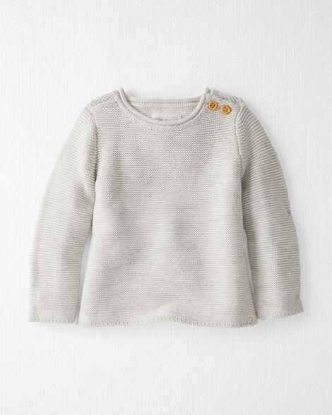 Baby Organic Cotton Knit Sweater