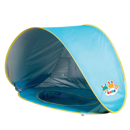 Tente piscine Pop-Up - Plage bleu