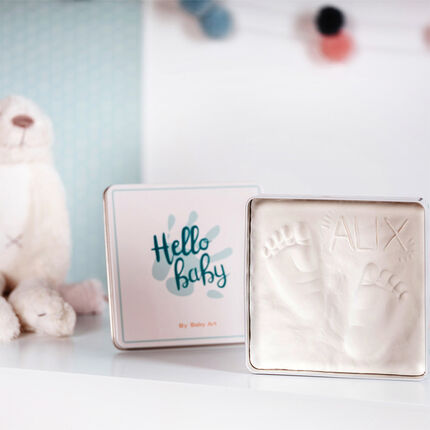 Baby Art Magic Box moulage d'empreintes blanc