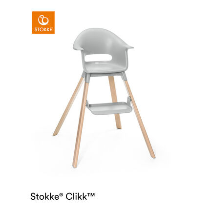 Chaise haute évolutive Clikk - Gris