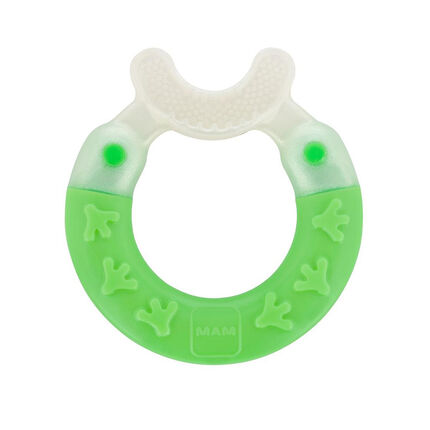 Anneau de dentition Bite & Brush vert