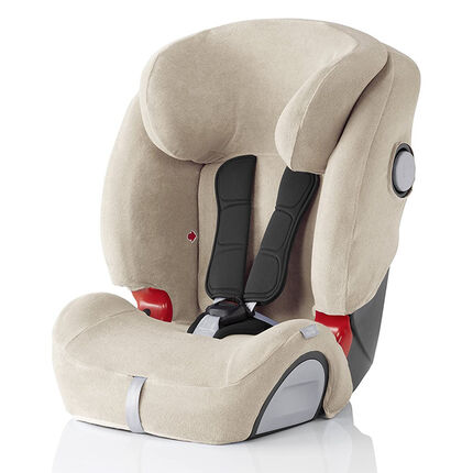 Housse d'été pour siège-auto Evolva 123 SL SICT - Beige bleu