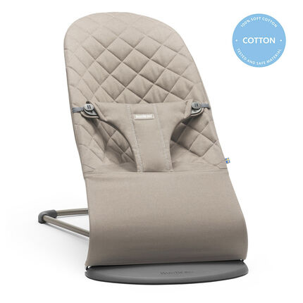Transat Bliss en coton – Gris sable beige