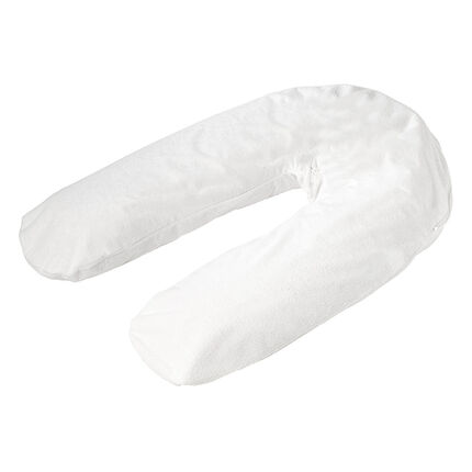 Housse de coussin d'allaitement imperméable - Blanc