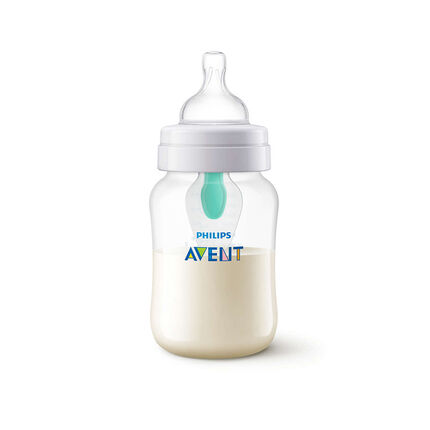 Biberon anti-coliques 260 ml avec valve Airfree transparent