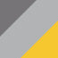 Charcoal/Silver/Goldenrod