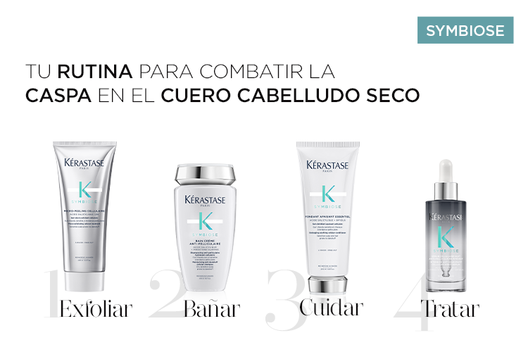 Symbiose – Routine to fight dandruff on oily scalp