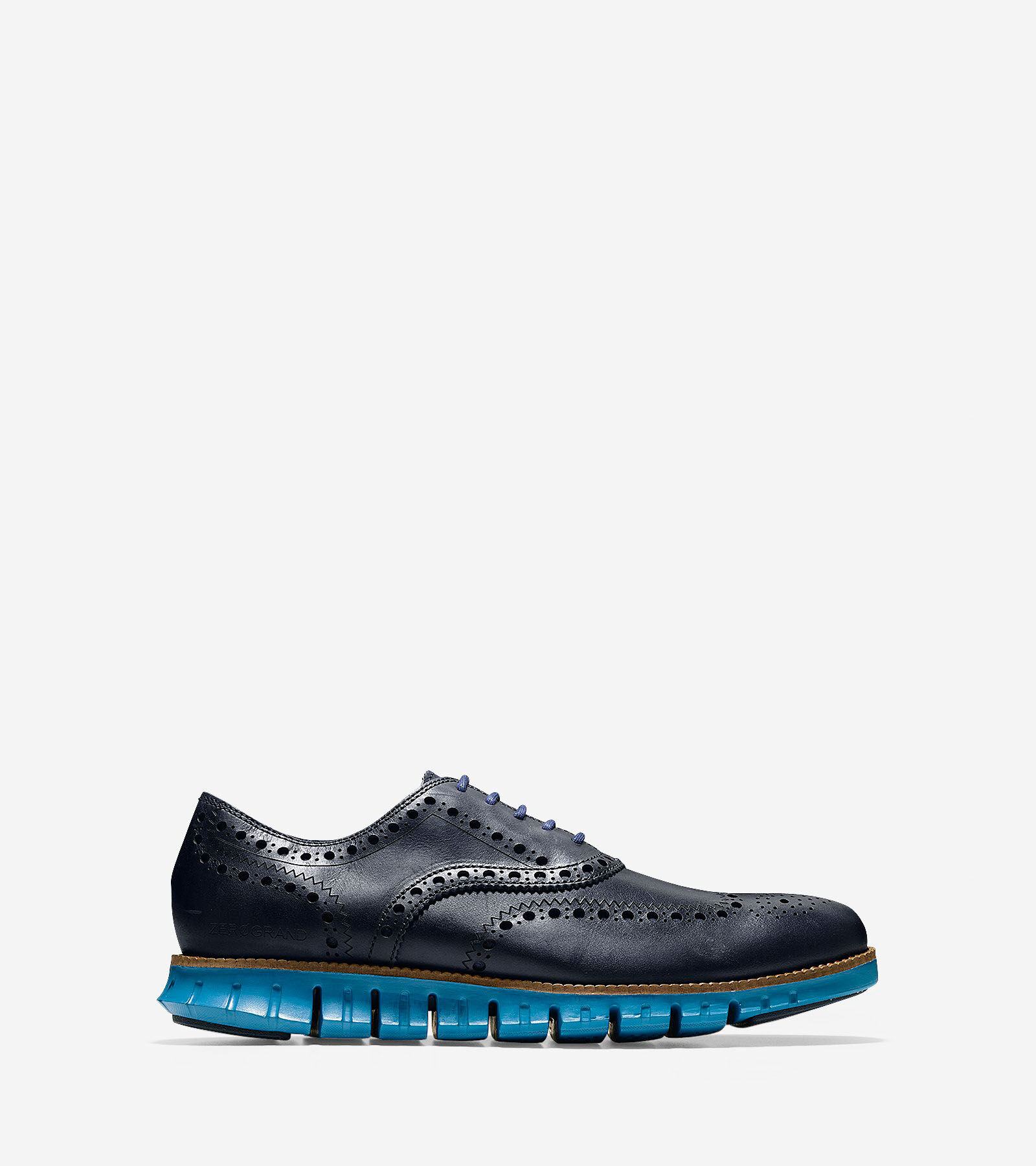 cole haan zerogrand blue suede