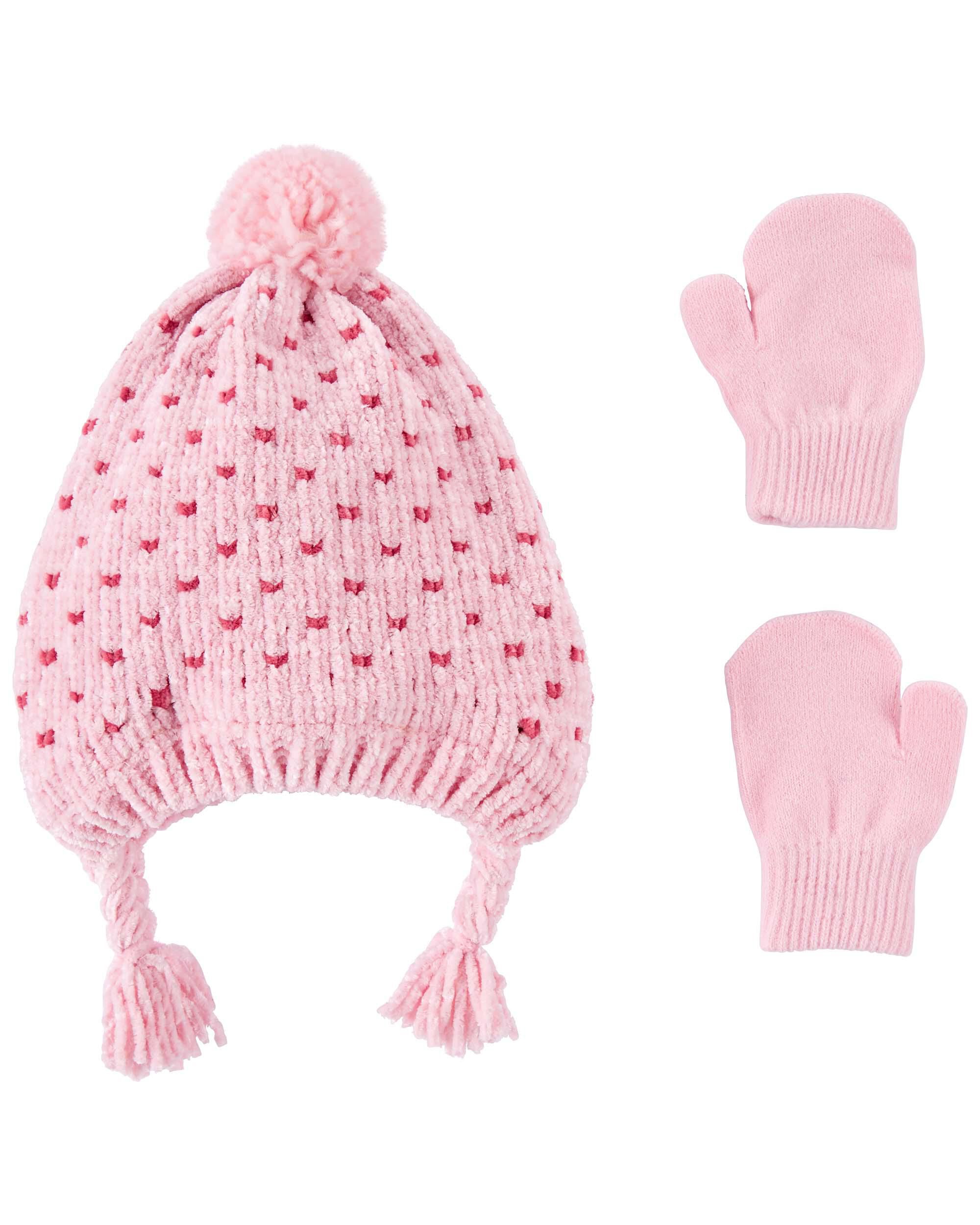 Carters hat and mitten deals set