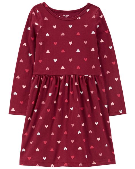 

Kid Heart Jersey Dress