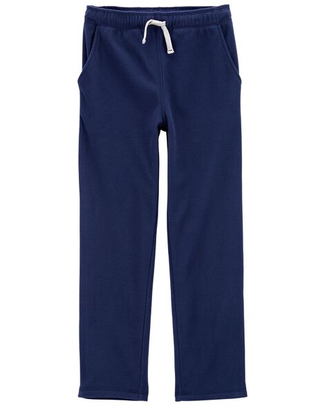 Kid Pull-On Fleece Pants