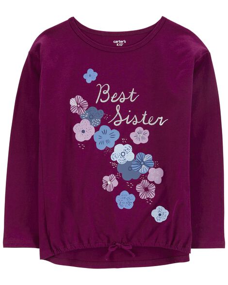 

Kid Best Sister Jersey Tee