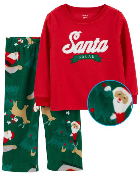 

Baby 2-Piece Santa Fleece PJs