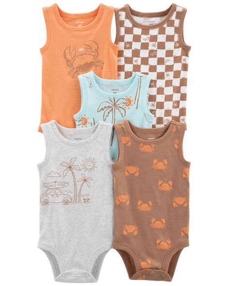 

Baby 5-Pack Tank Bodysuits