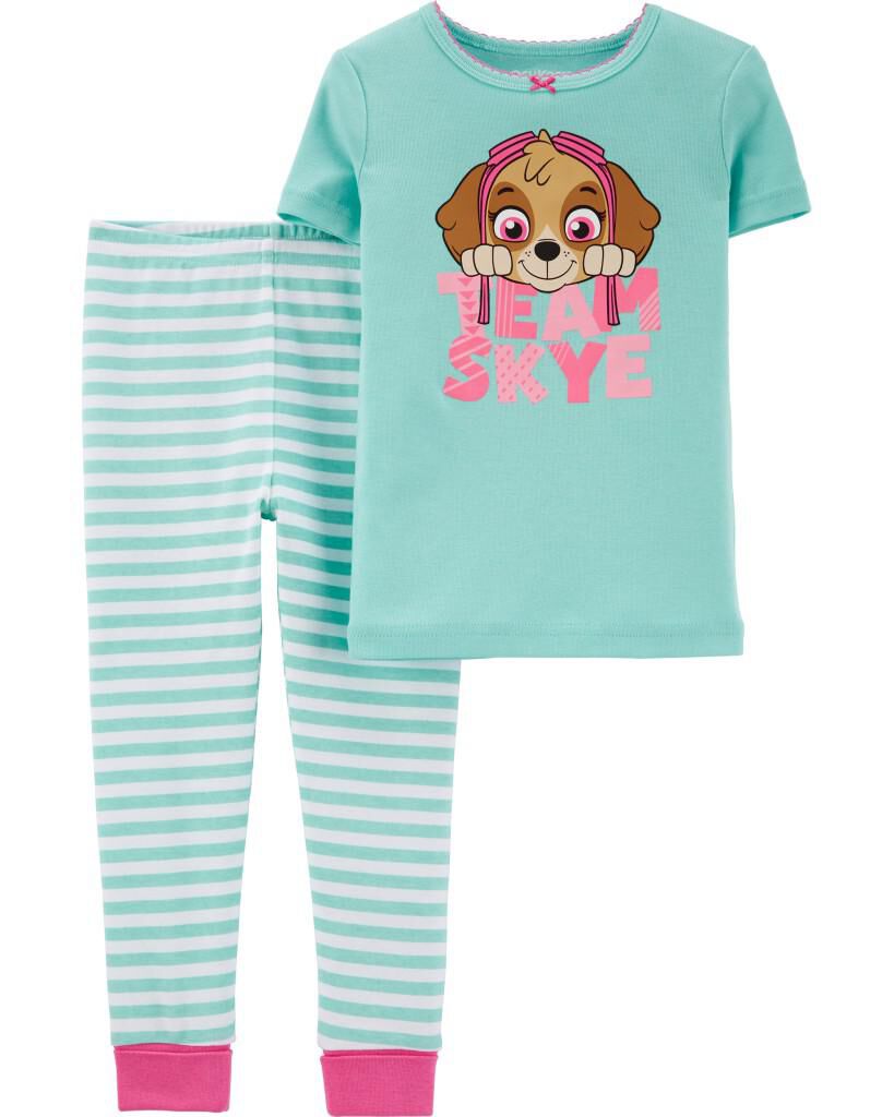 Purple Toddler 2 Piece Frozen 2 100 Snug Fit Cotton Pajamas