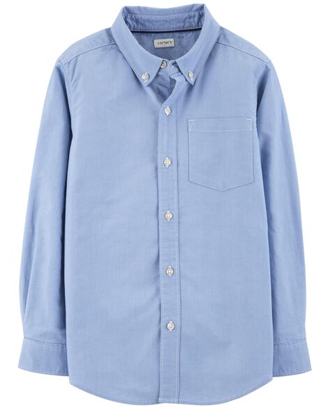 Button-Front Uniform Shirt