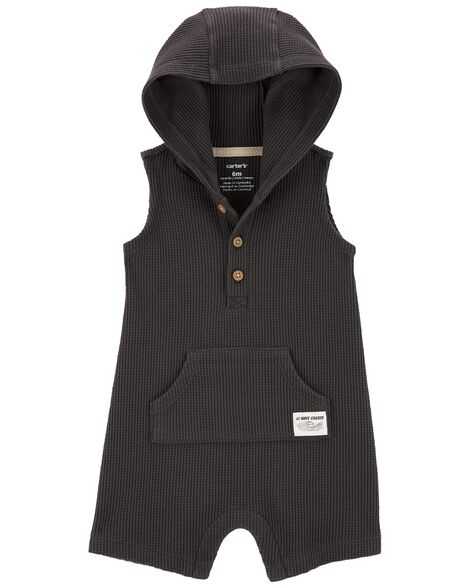 

Baby Hooded Thermal Romper