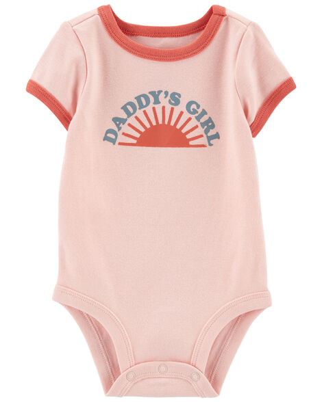 

Baby Short-Sleeve Daddy Bodysuit
