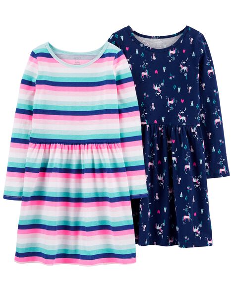 

Kid 2-Pack Jersey Dresses