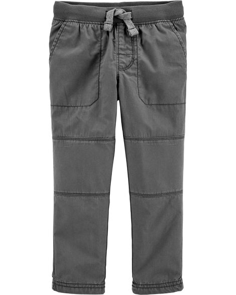Toddler Pull-On Reinforced Knee Pants