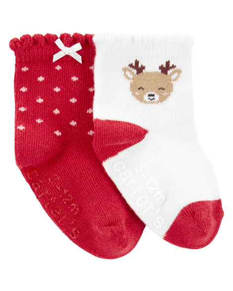 

Baby 2-Pack Christmas Booties