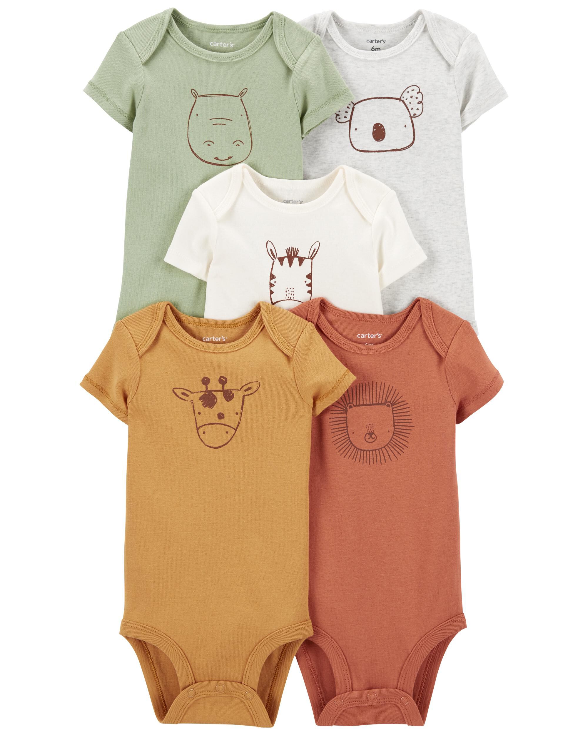 Multi Baby 3 Piece Converter Gown Set carters