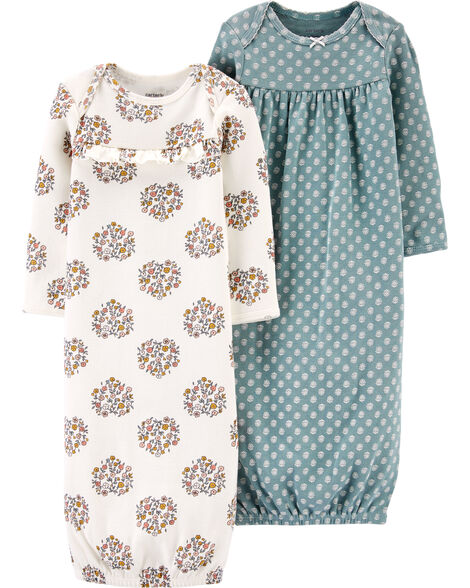 

Baby 2-Pack Sleeper Gowns