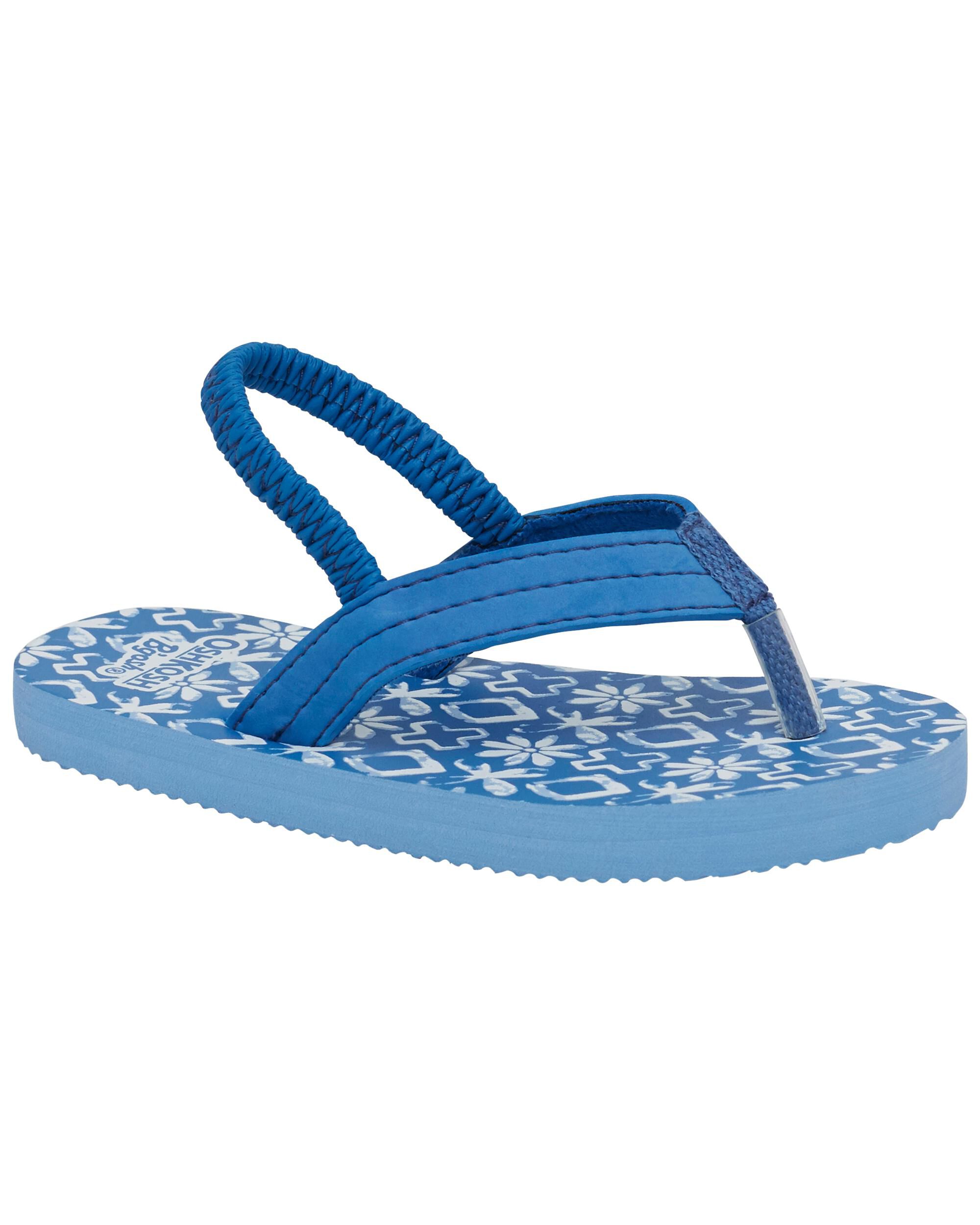 Blue Lemon Flip Flops carters