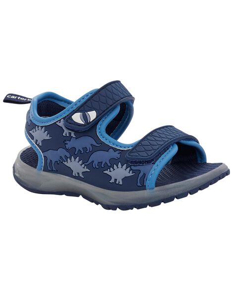

Toddler Dinosaur Light-Up Sandals