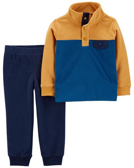 

Baby 2-Piece Fleece Pullover & Pant Set