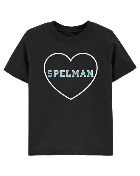 

Toddler Glitter Spelman College Tee