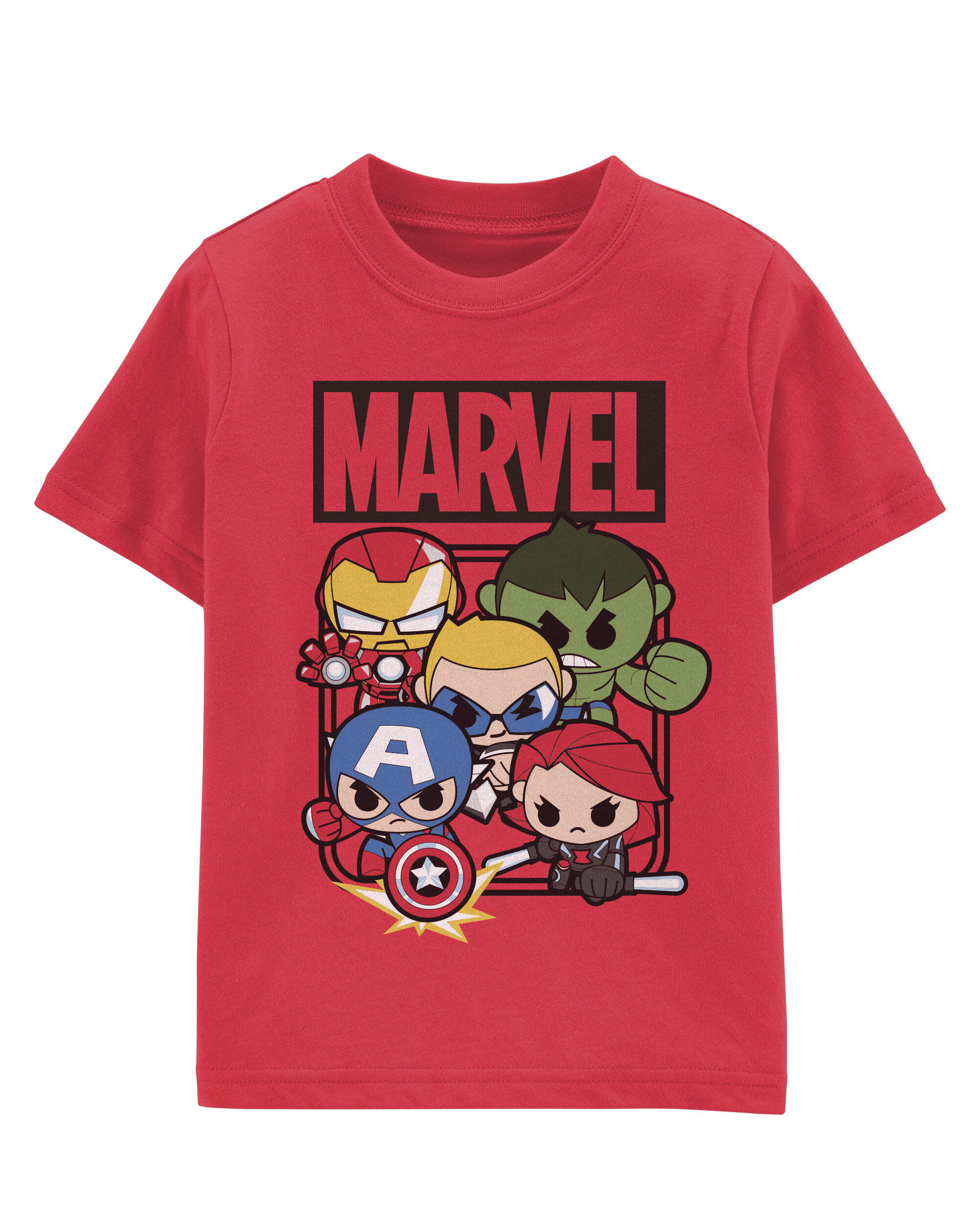 Red Toddler Marvel Graphic Tee carters