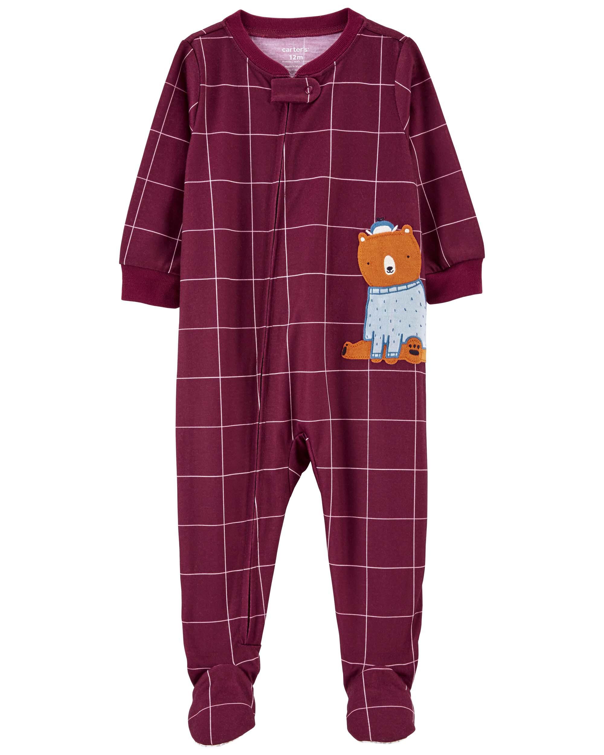 Carters footless fleece pajamas clearance