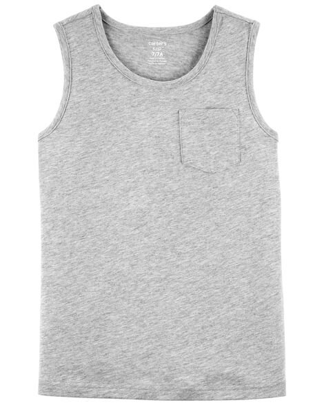 

Kid Pocket Jersey Tank
