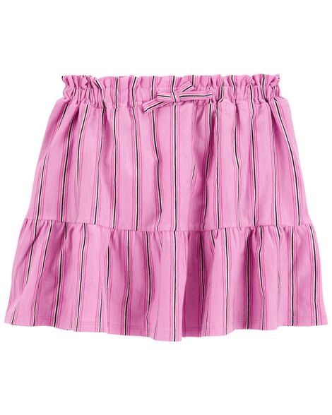 

Kid Striped Drop-Waist Skirt