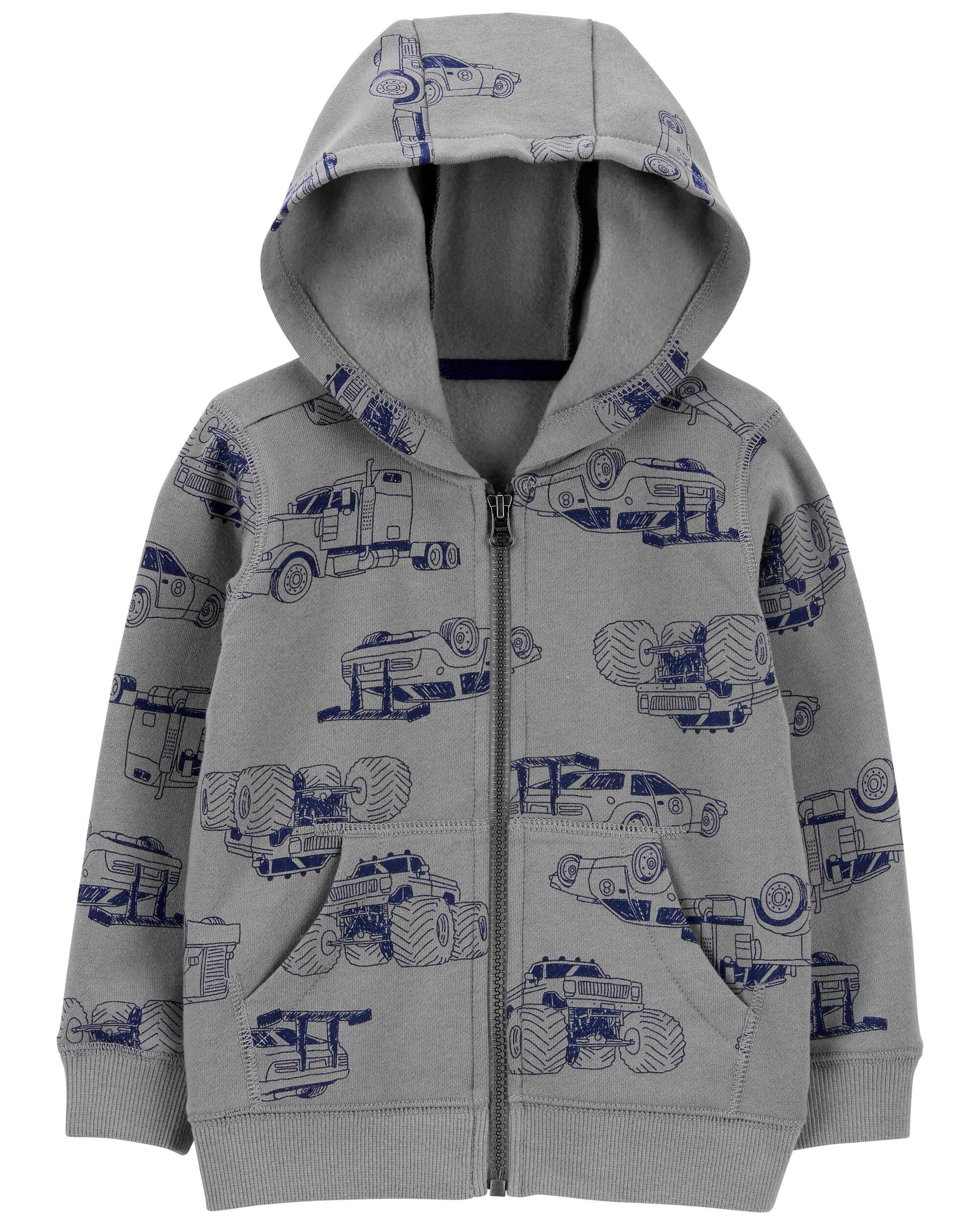 Toddler fleece sale lined hoodie