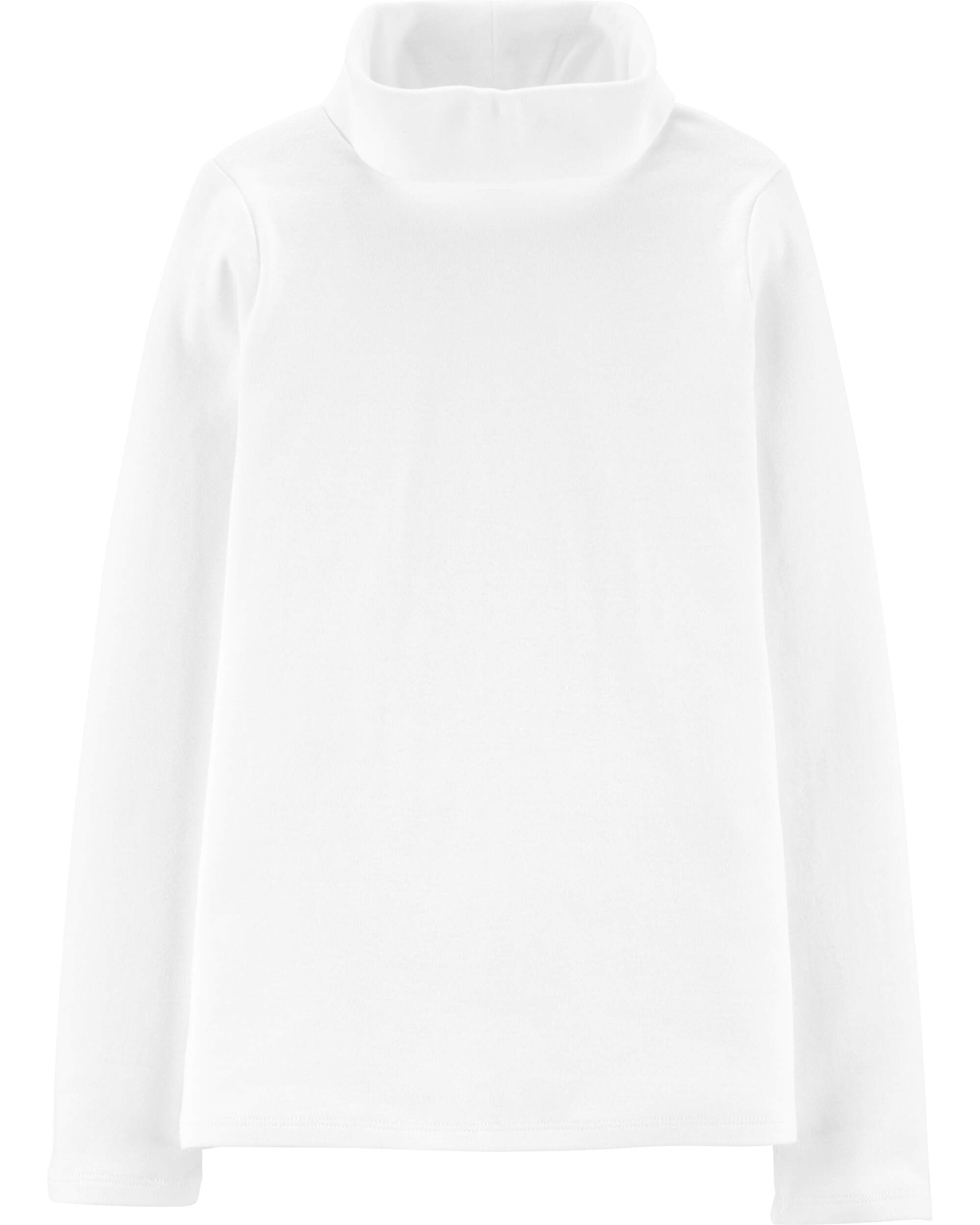 White Kid Long Sleeve Turtleneck carters