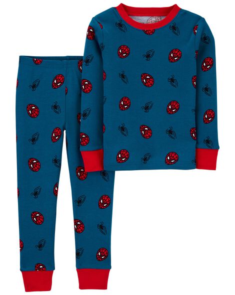 

Toddler 2-Piece Spider-Man 100% Snug Fit Cotton PJs