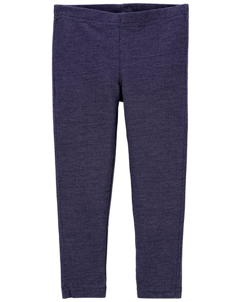 

Knit Denim Leggings