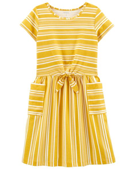 

Kid Striped 100% Cotton Dress