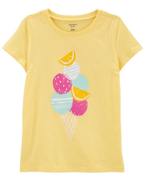 

Kid Ice Cream Fruit Jersey Tee
