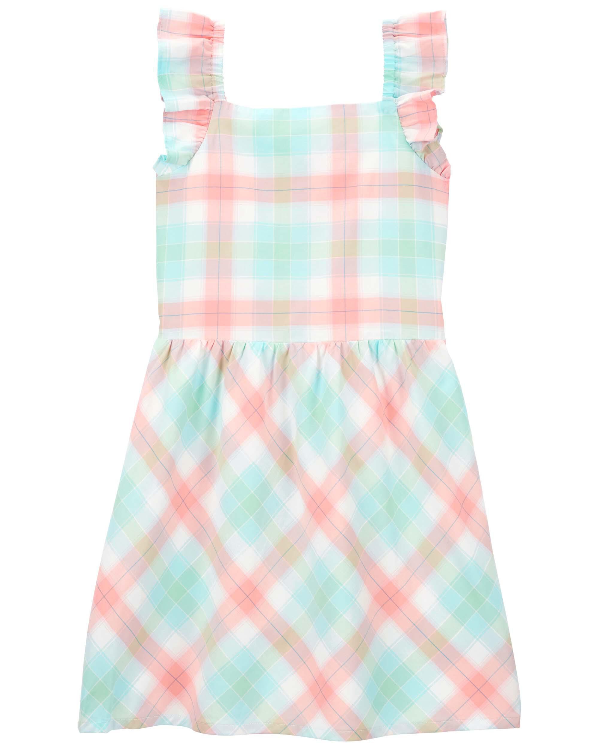 Carters plaid dress clearance