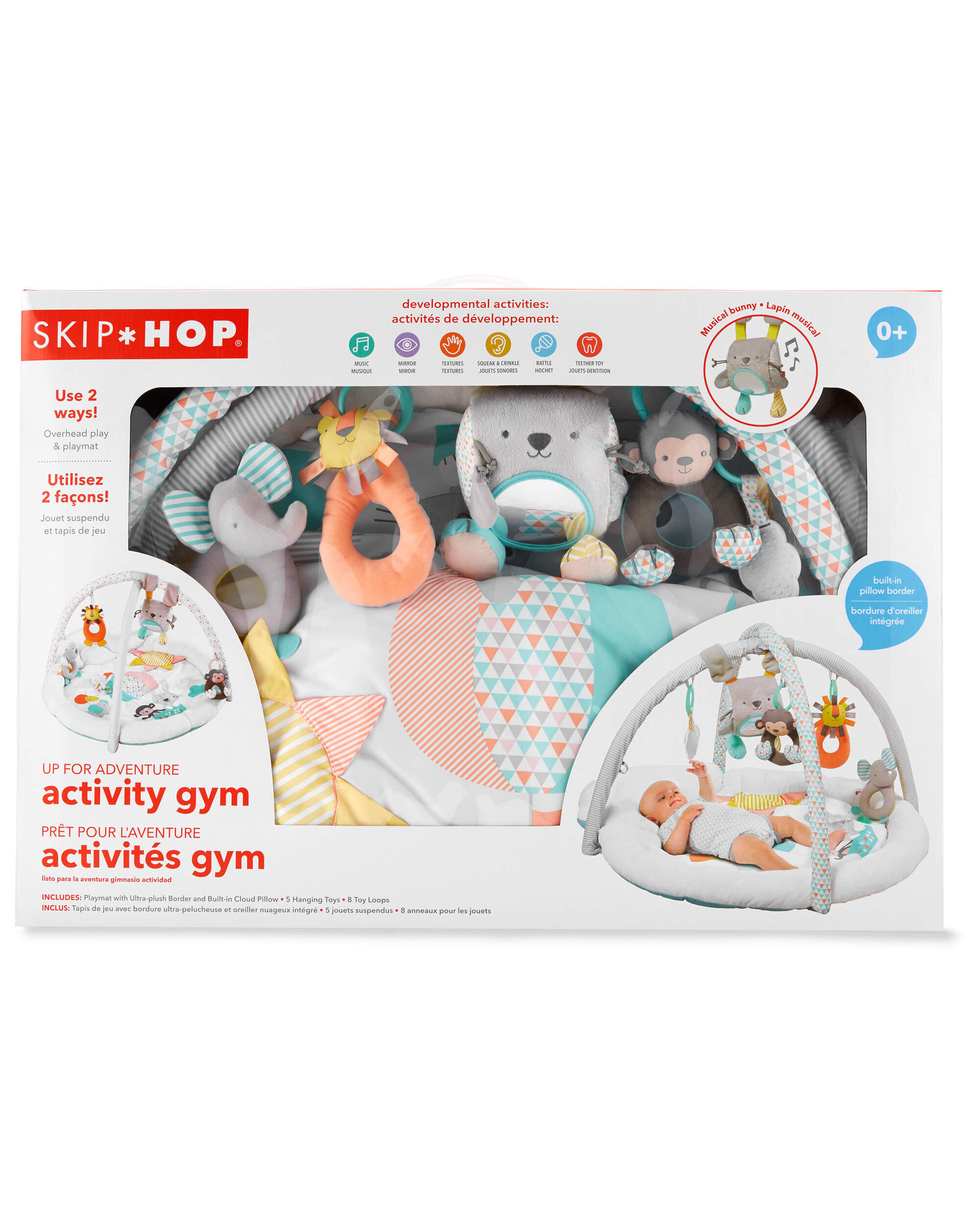 Skip hop up for adventure activity gym deals