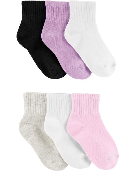 

Kid 6-Pack Crew Socks